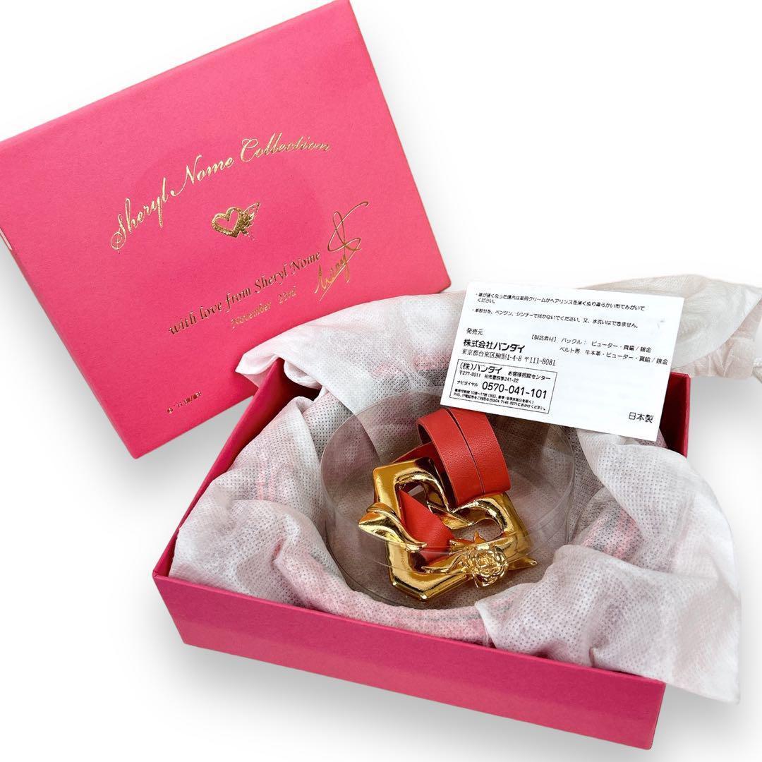 マクロスF マクロスフロンティア シェリルノーム コレクション 本革ベルト