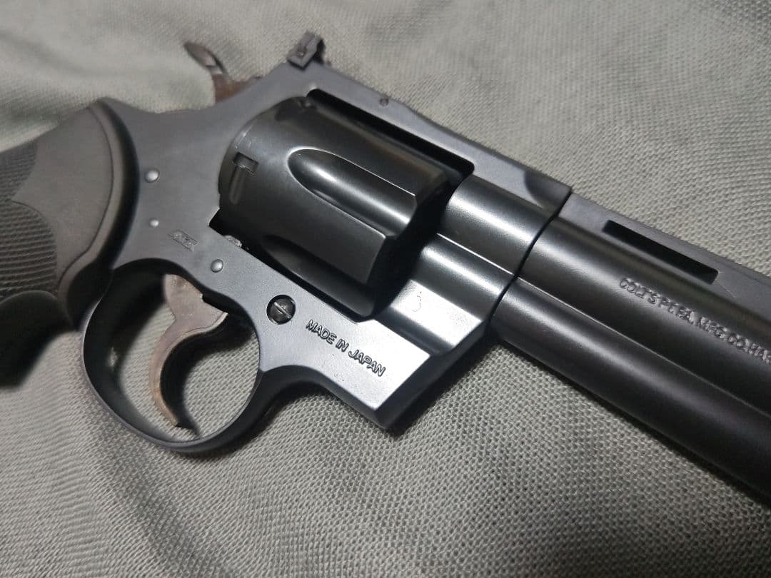 東京マルイ ガスリボルバー　コルトパイソン　4インチ　後期型