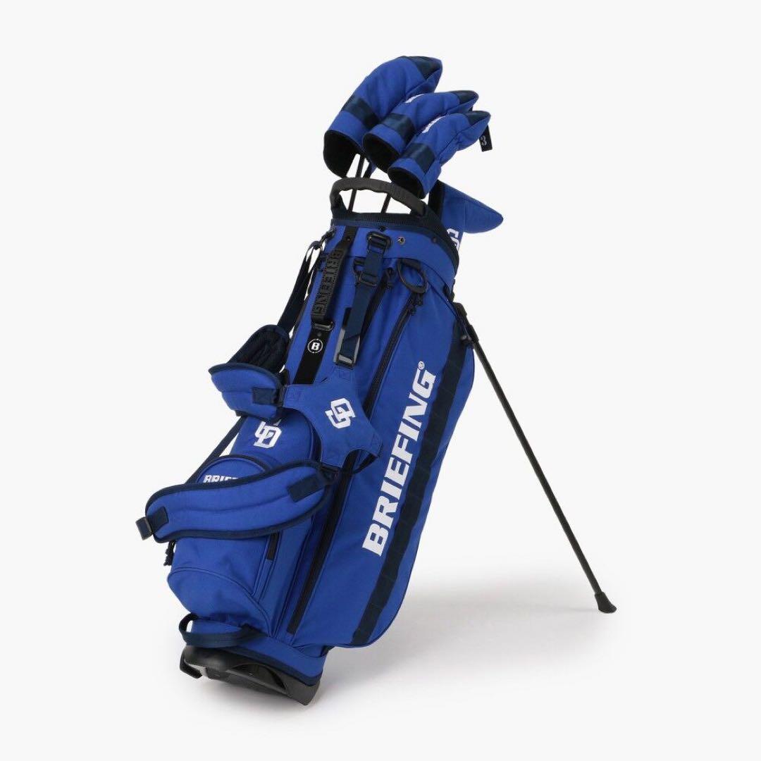 BRIEFING 【中日ドラゴンズコラボ】スタンド付きキャディバッグ