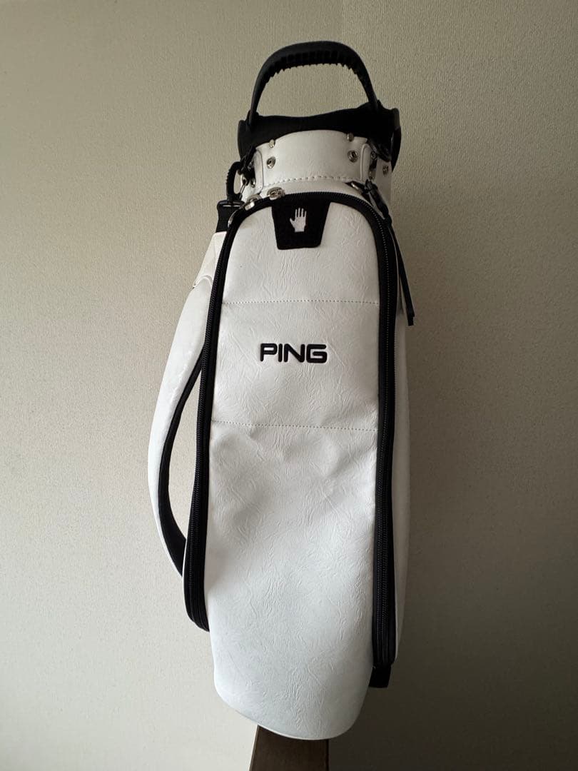 PING ピン CB-P212 ONE POCKET キャディバッグ ホワイト