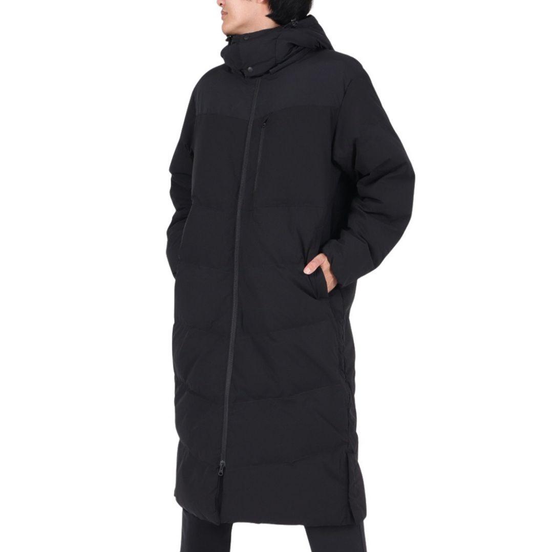 ヒートクロスサッカー 野球 屋外観戦用 ベンチコートダウンジャケット ロング丈