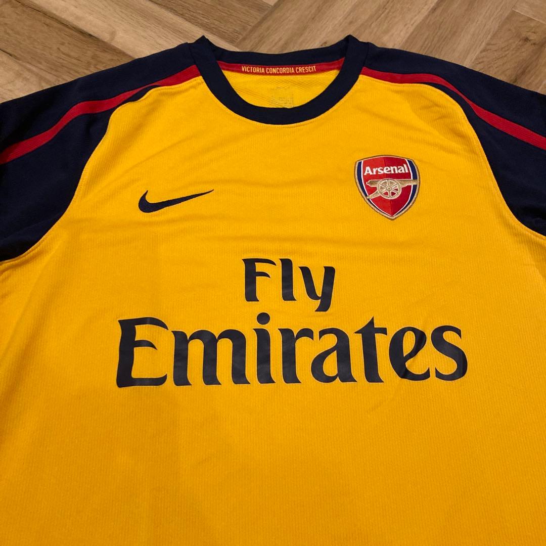 アーセナル Nike 長袖　ユニフォーム　M アウェイ