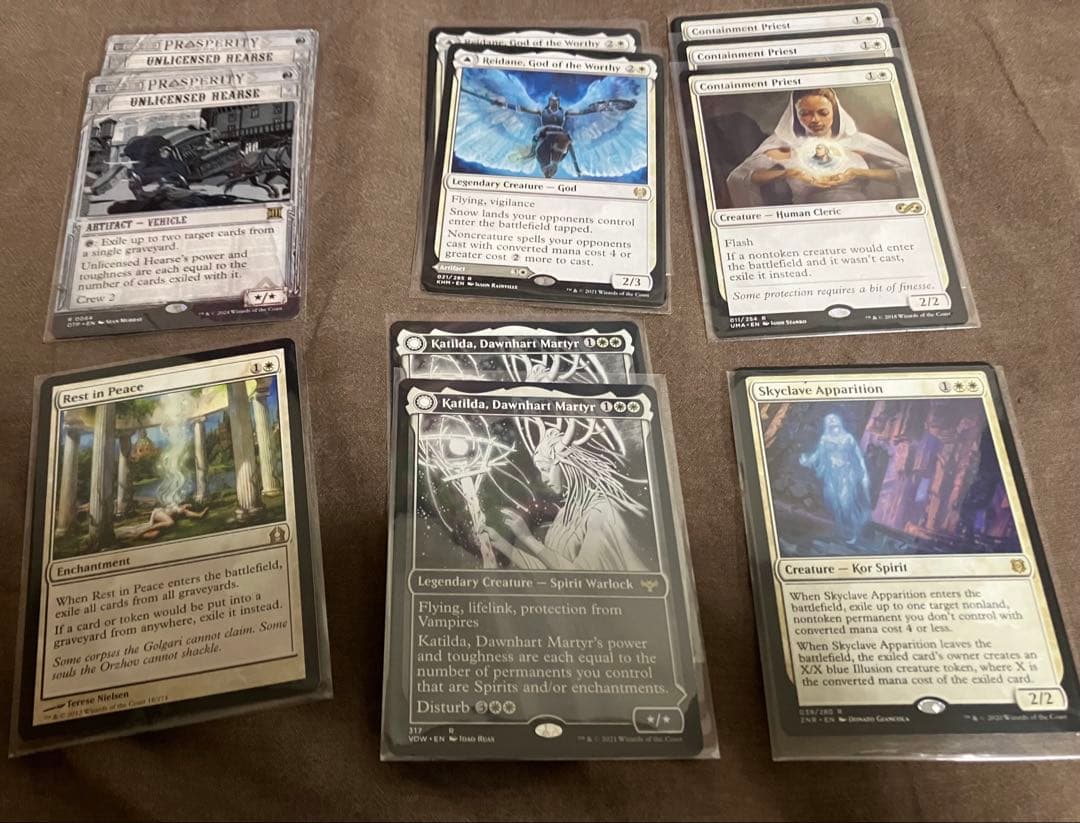 MTG パイオニア　アゾリウススピリット　サイド　船乗りスリーブ　調整パーツ付き