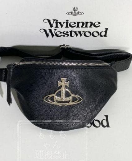 Vivienne Westwood ブラック ボディバッグ　ウエストポーチ