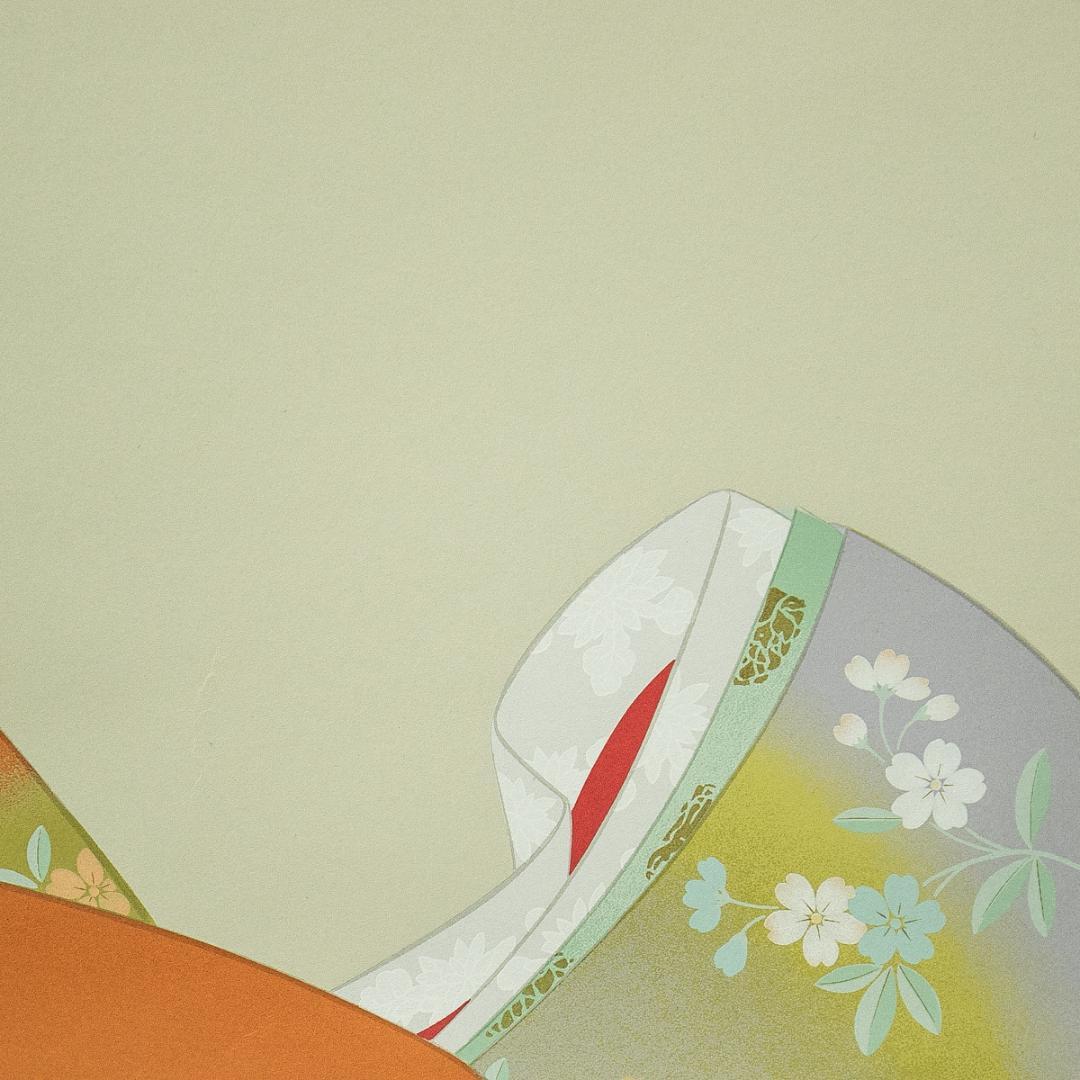 掛軸-1767　上村松園　鼓の音　限定380部のうち87番　上村淳之監修