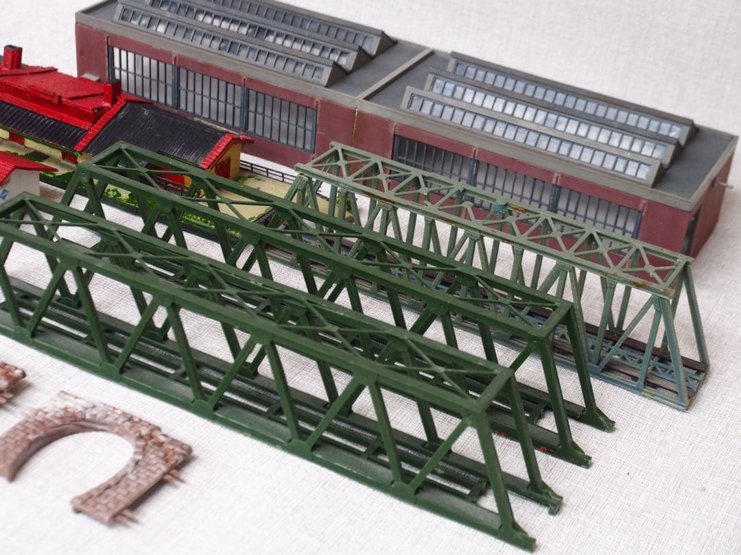 Nゲージ 建物 ストラクチャー セット ジオラマ用 C