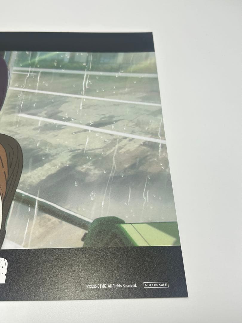 台湾限定 劇場版 チェンソーマン レゼ編 レゼ A3 夜光ポスター　香り付き