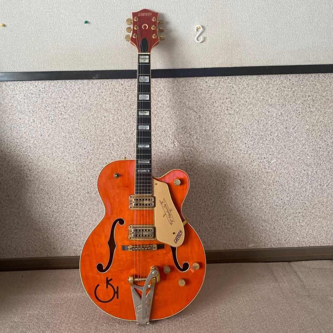 Gretsch G6120W-エレキギター オレンジ/ウエスタン-カントリー