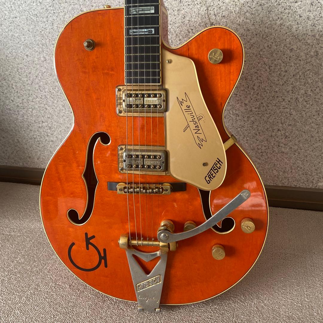 Gretsch G6120W-エレキギター オレンジ/ウエスタン-カントリー