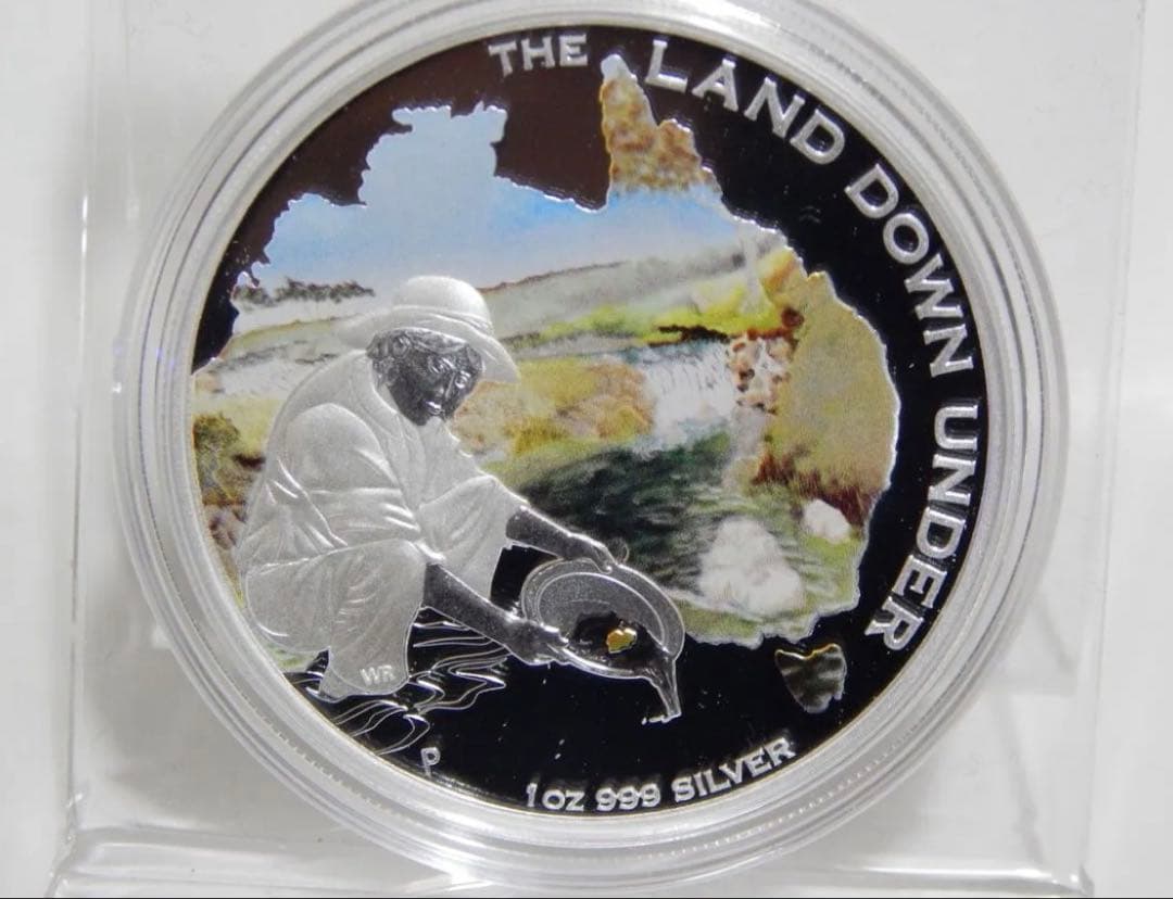 2016オーストラリア ランドダウンアンダー ゴールドラッシュ 1オンス銀貨