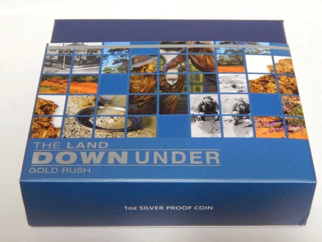2016オーストラリア ランドダウンアンダー ゴールドラッシュ 1オンス銀貨