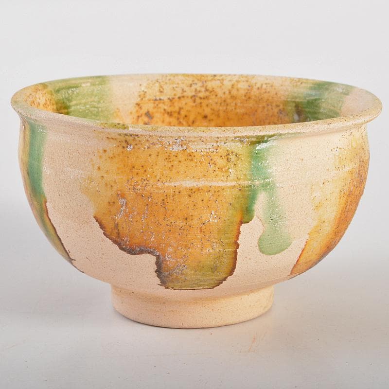 中国　唐三彩　盃　時代箱付　D　R6759