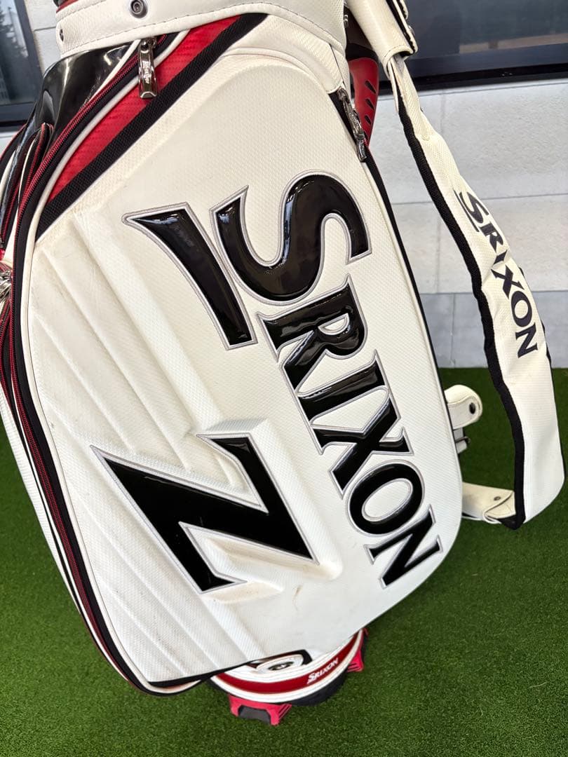 SRIXON Zシリーズ ツアー仕様キャディバッグ　ホワイト　中古品