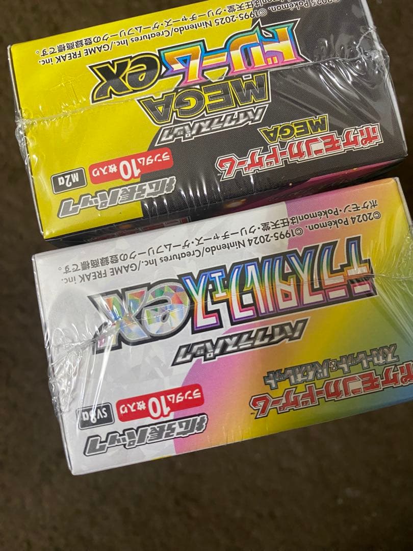 ポケモンカード　テラスタルフェスex MEGAドリームex ボックス2点セット