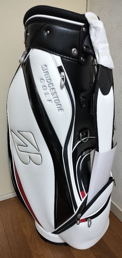 【新品】ブリヂストン キャディバッグ　ホワイト