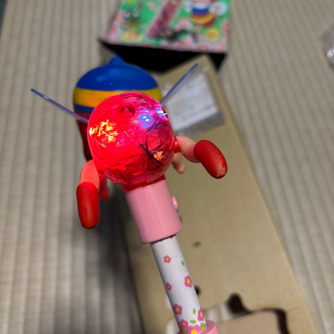 激レア　当時もの　ハッチのピカピカライトステッキ　日本製