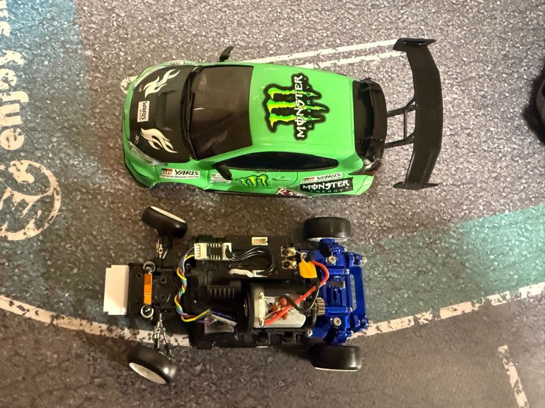 京商ミニッツAWD1台&MRD3台&4×4 シャーシ計5台セット(ボディオマケ)