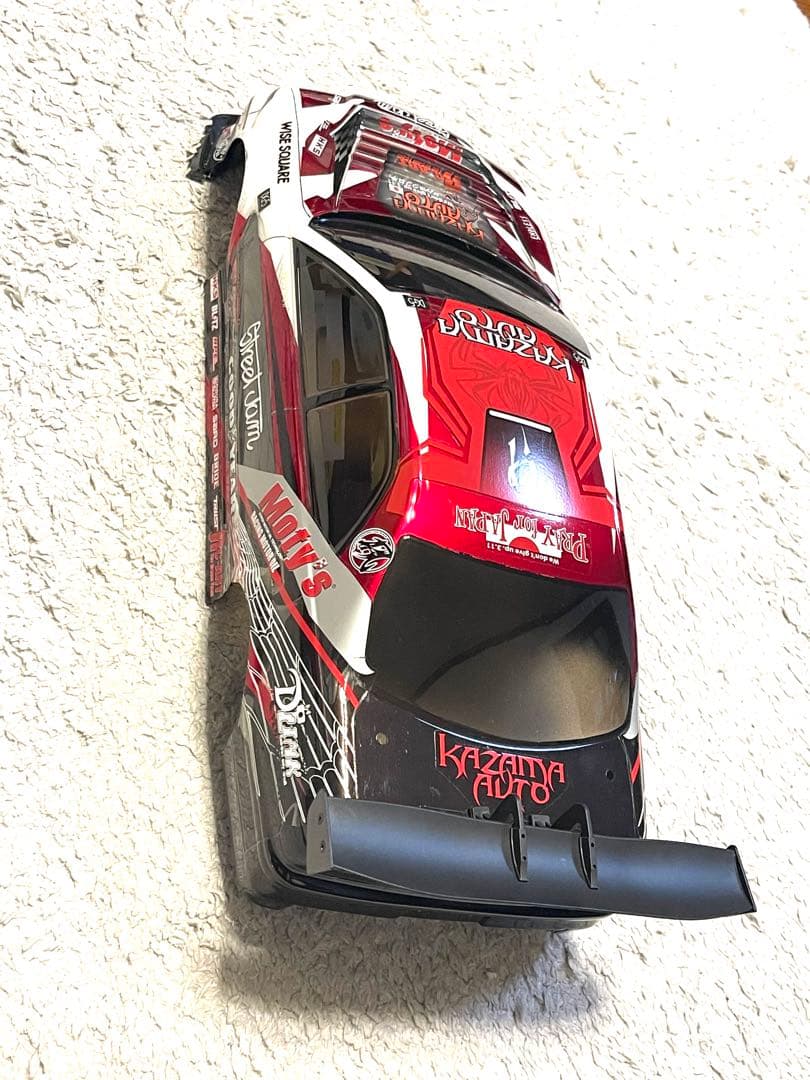 希少　ヨコモ製旧型100マークⅡ Kazama Auto バイナル仕様ボディ