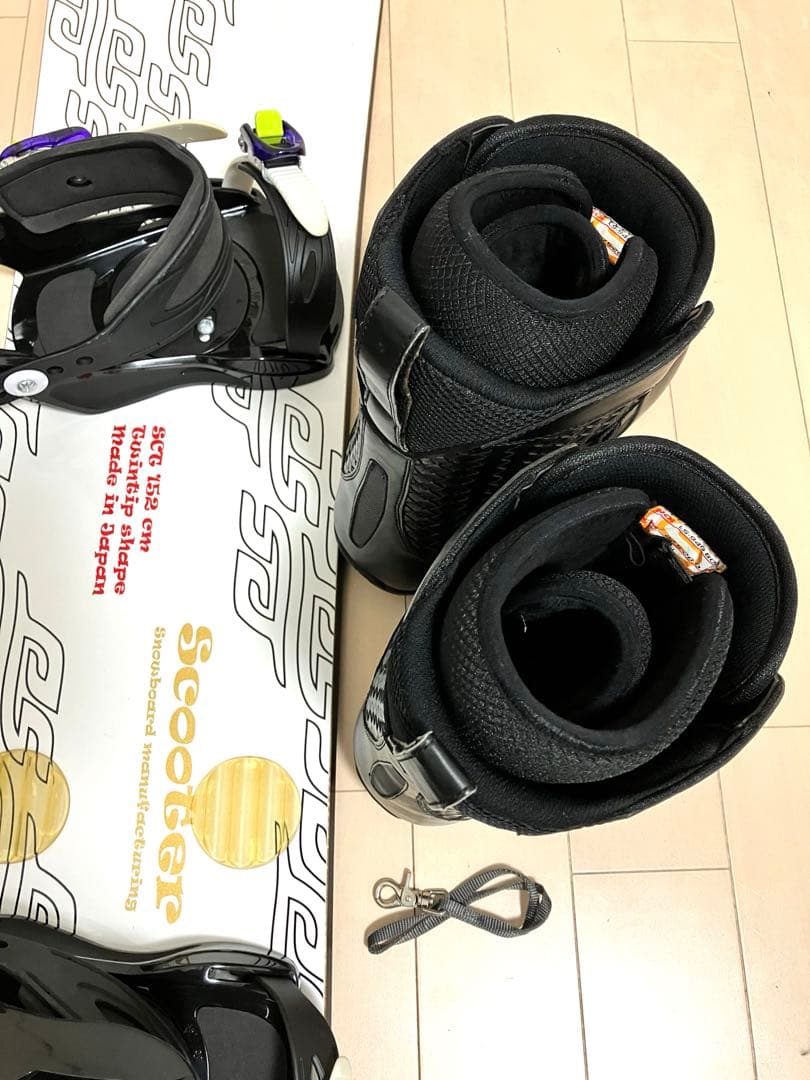 SCOOTER スノーボード3点セット！TWINTIP 大阪手渡3000円引き！