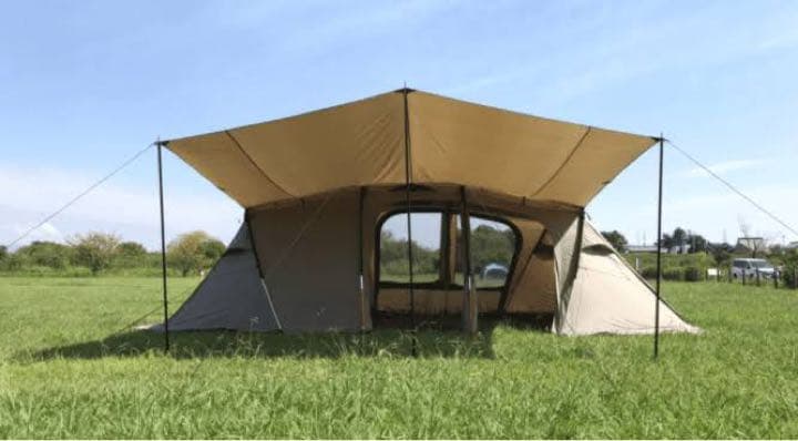 【新品・未使用】クアトロアーチ2ルームテント+RF