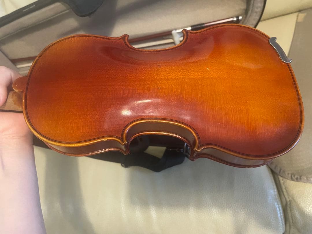 スズキバイオリン 230 1/8 2017、ケース、弓