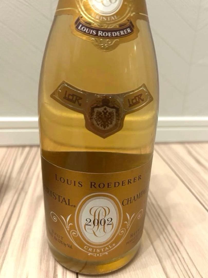 ルイ・ロデレール クリスタルシャンパン 2002 750ml ギフトボックス付き