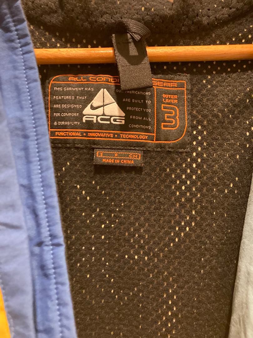 acg nike マウンテンパーカー　セットアップ　スノボウェア　S/M