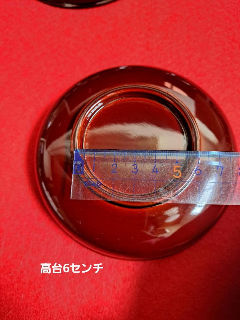 115-1 前端春斉　菓子器　銘々皿(5客)