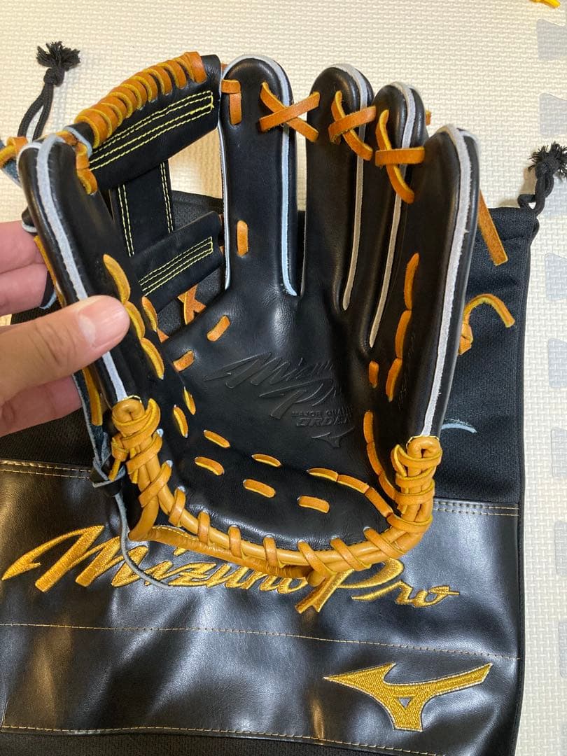 p*a様 MizunoPro 軟式グローブ 波賀オーダー佐藤輝明モデル