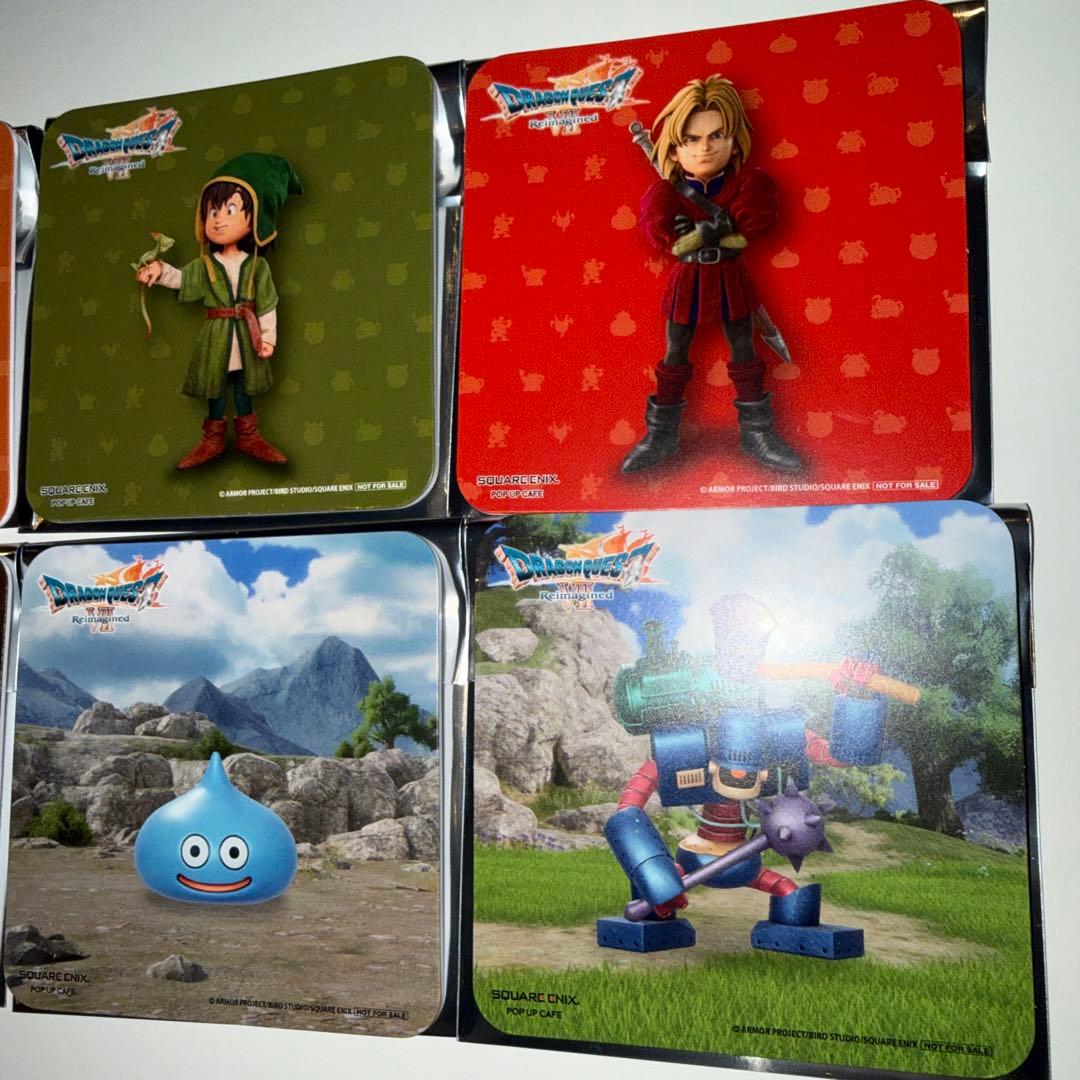 ドラゴンクエストⅦ Reimagined コースター　6枚　コンプリート