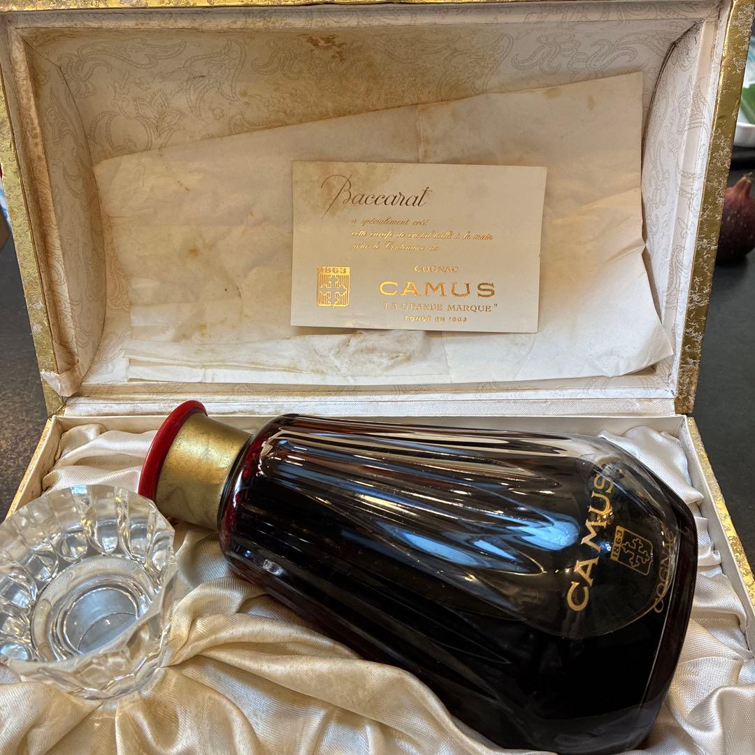 CAMUS ウイスキー Baccarat製 限定版　バカラ