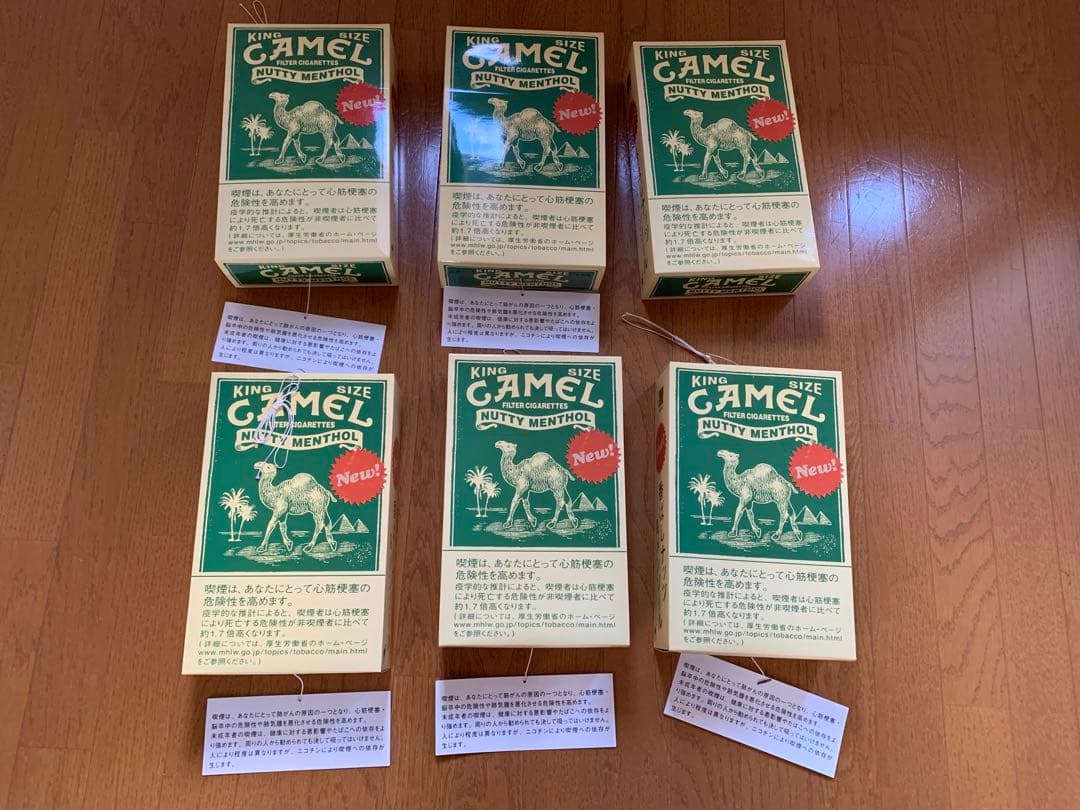 【タバコ】camel 販促用箱　CAMEL【キャメル】