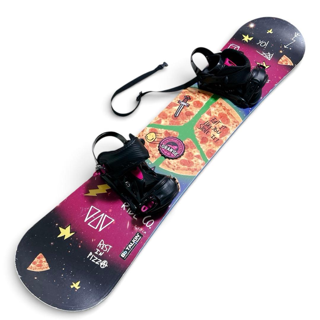 RIDE ZUMA キッズ 130cm スノーボード 2点セット 可愛い　子供