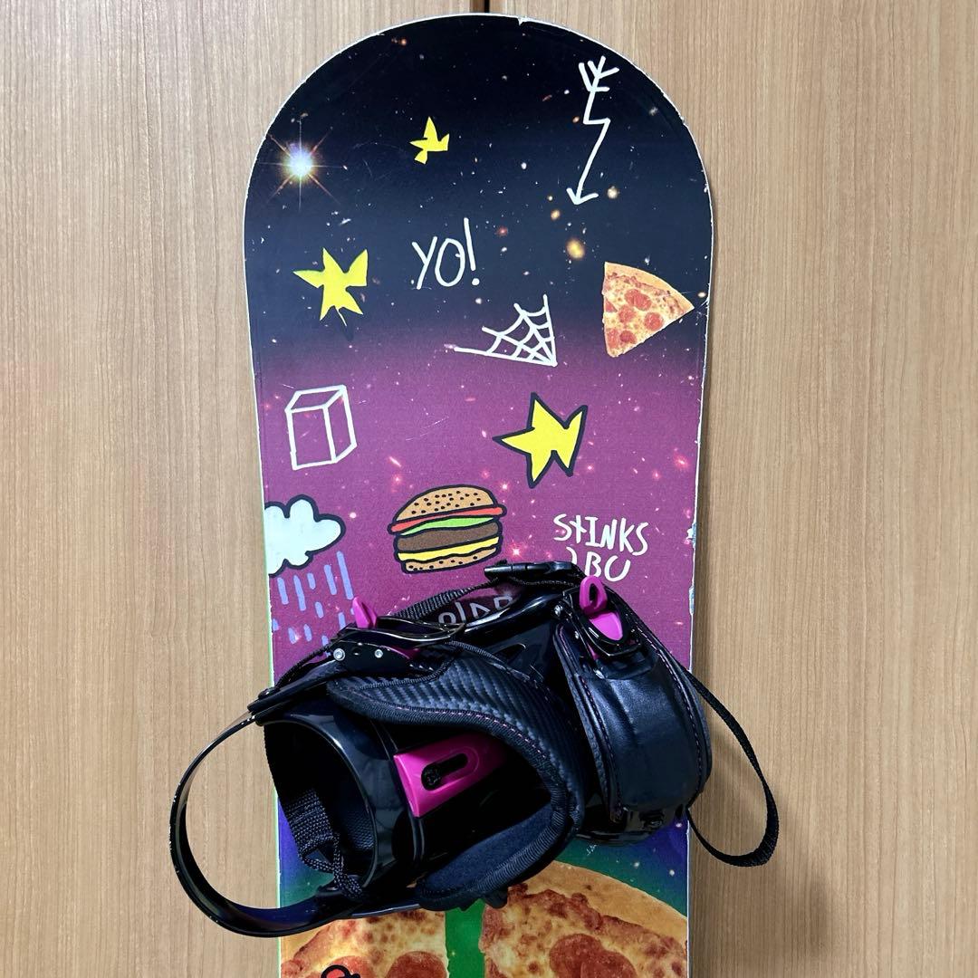 RIDE ZUMA キッズ 130cm スノーボード 2点セット 可愛い　子供