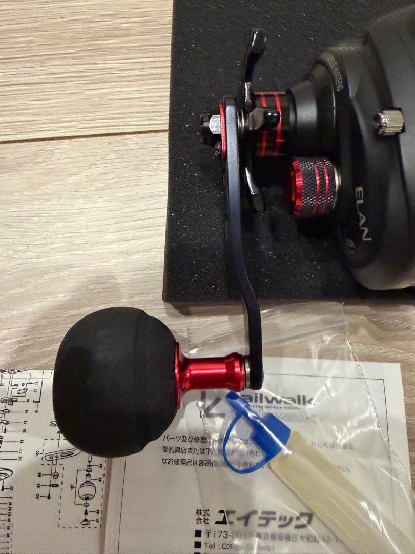 テイルウォーク　エラン　ワイドパワーオクトパス　SP2 64BL エギタコ