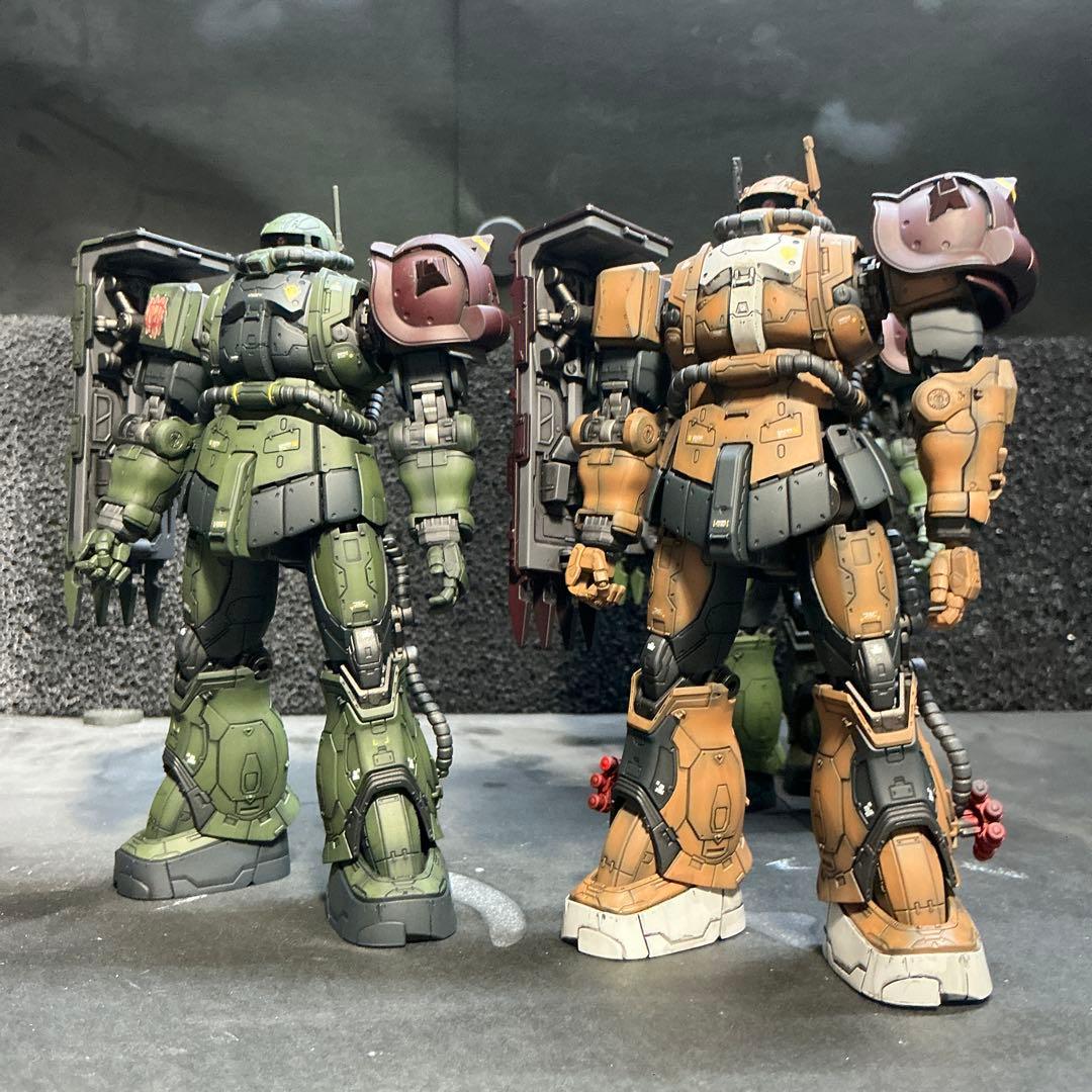 ガンプラ完成品　復讐のレクイエム　ザク　6体SET