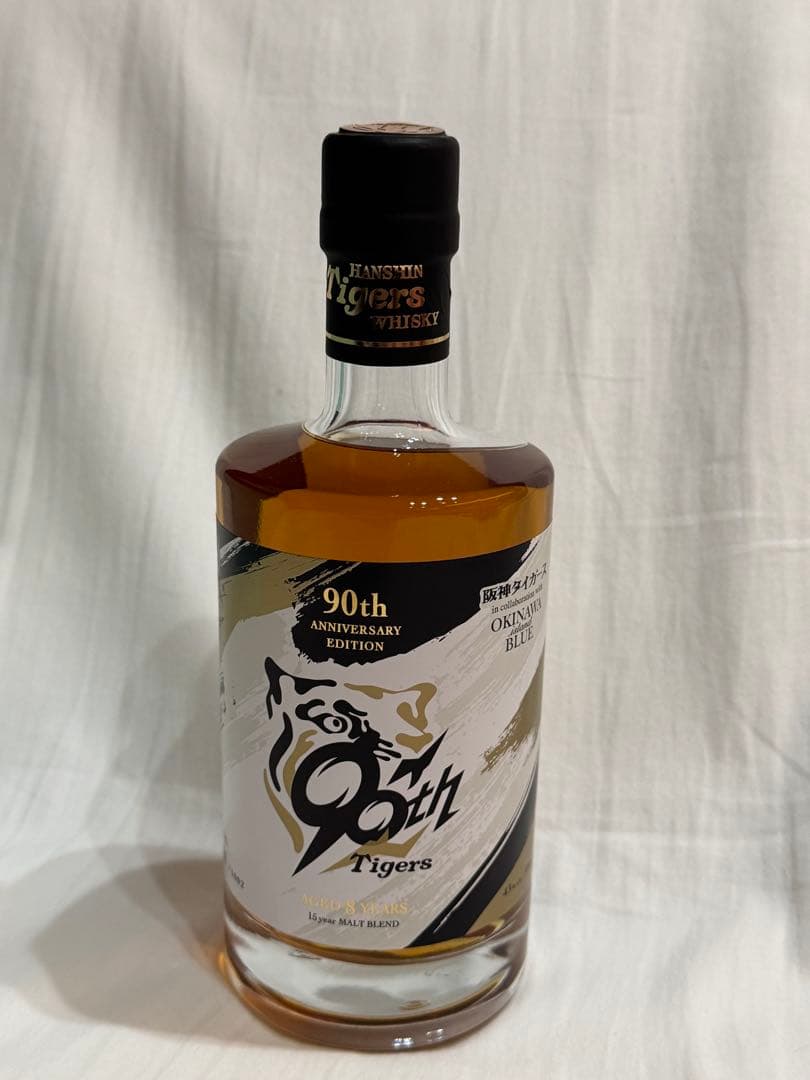 阪神タイガース 90周年記念ウイスキー アルコール43% 500ml