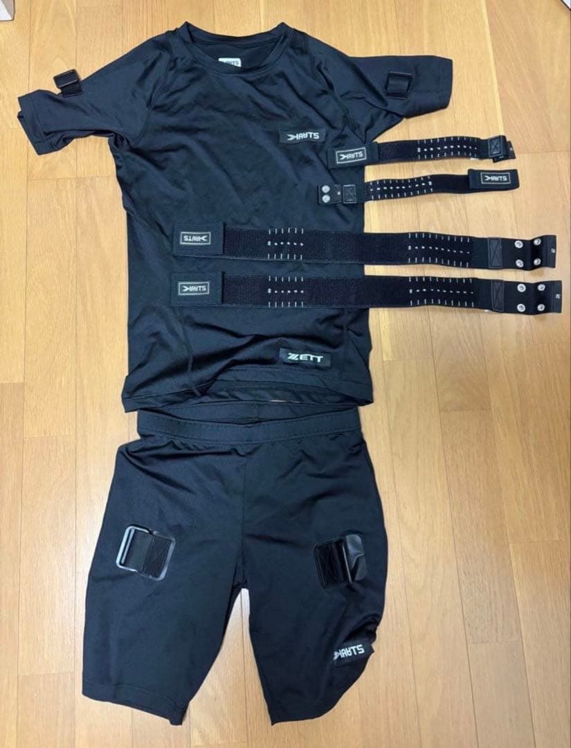 KAATSストレッチシャツパンツLベルト腕.脚M