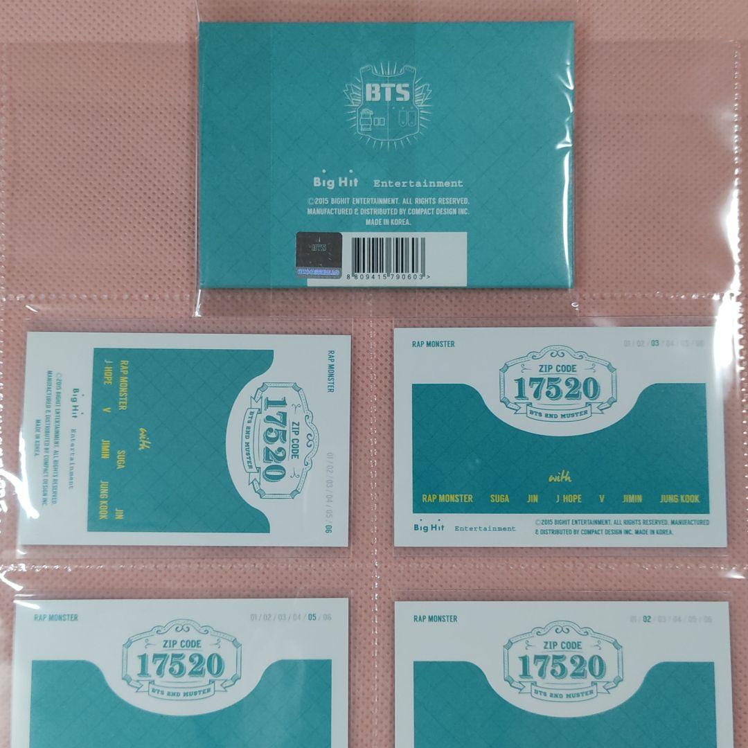 RM ナムジュン コンプ BTS 2ND MUSTER 17520 ミニフォト