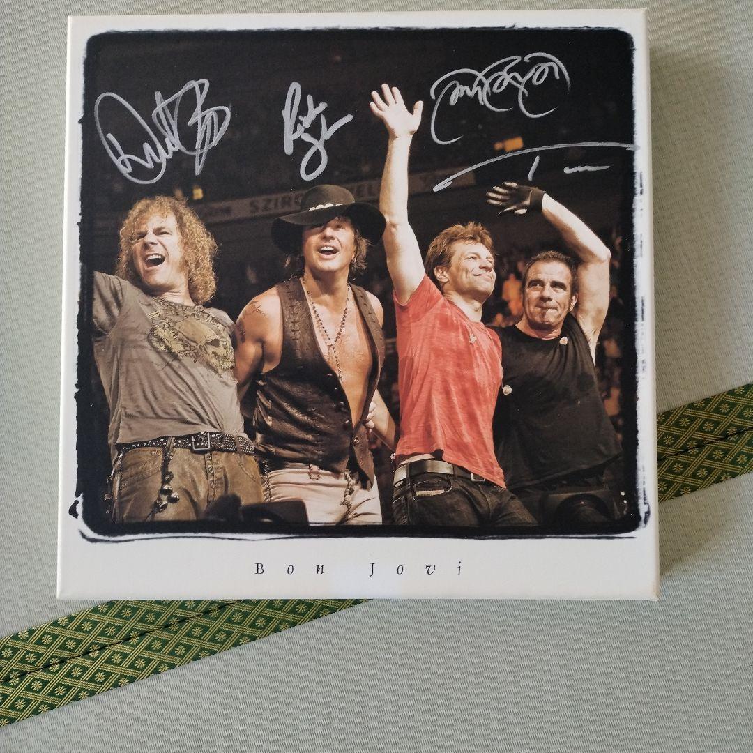 BONJOVI メンバー直筆サイン入り