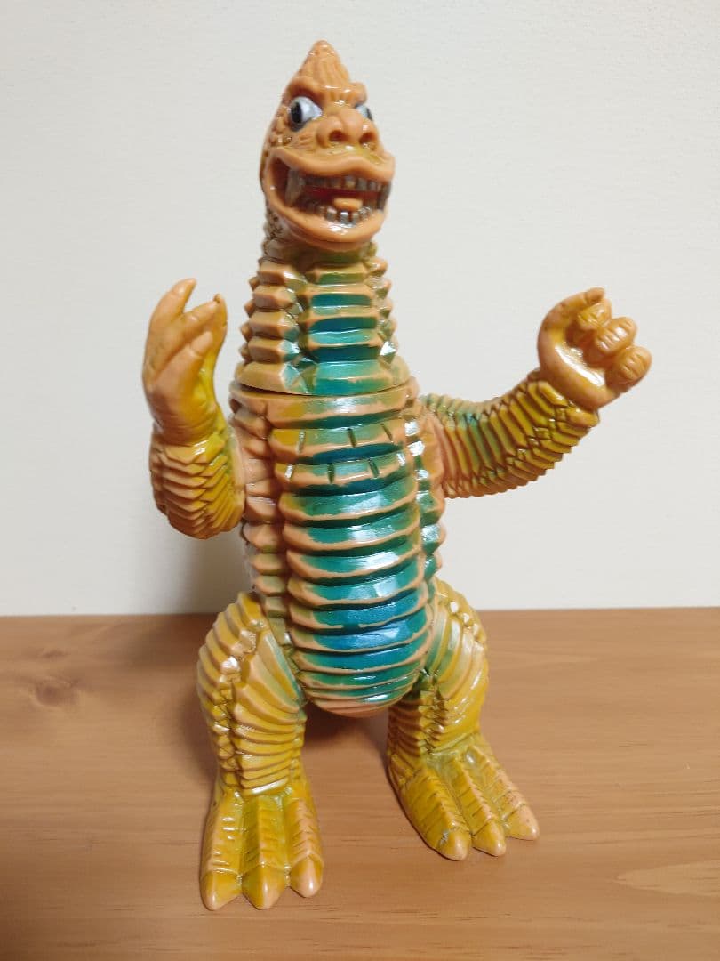 【当時もの】ブルマァク　ソフビ　ジャイアント　レッドキング　初代ウルトラマン