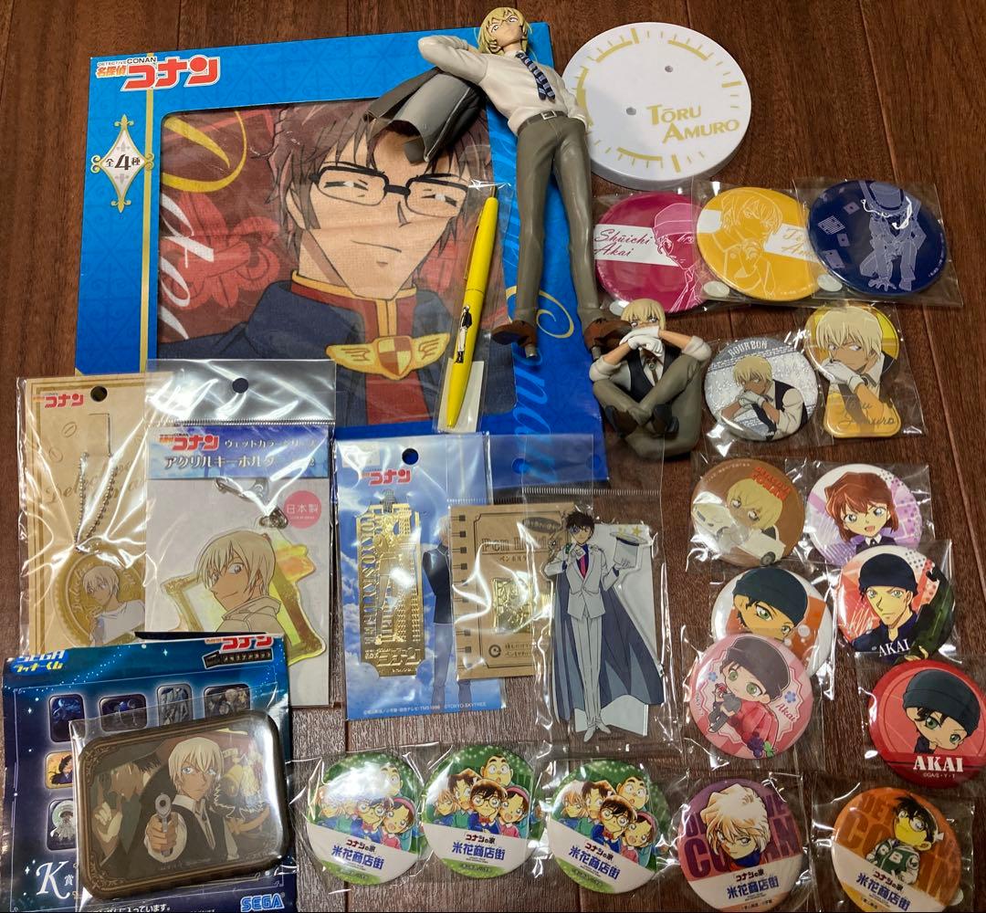 名探偵コナン　まとめ売り　170点　マスコット　缶バッジ　他