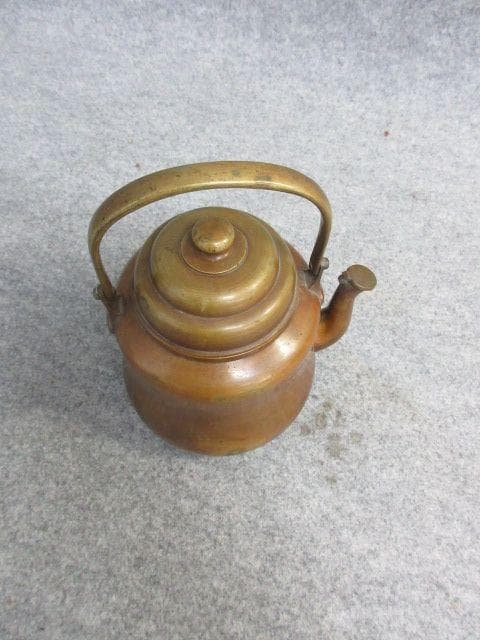 アンティーク古銅薬缶 [B26520]