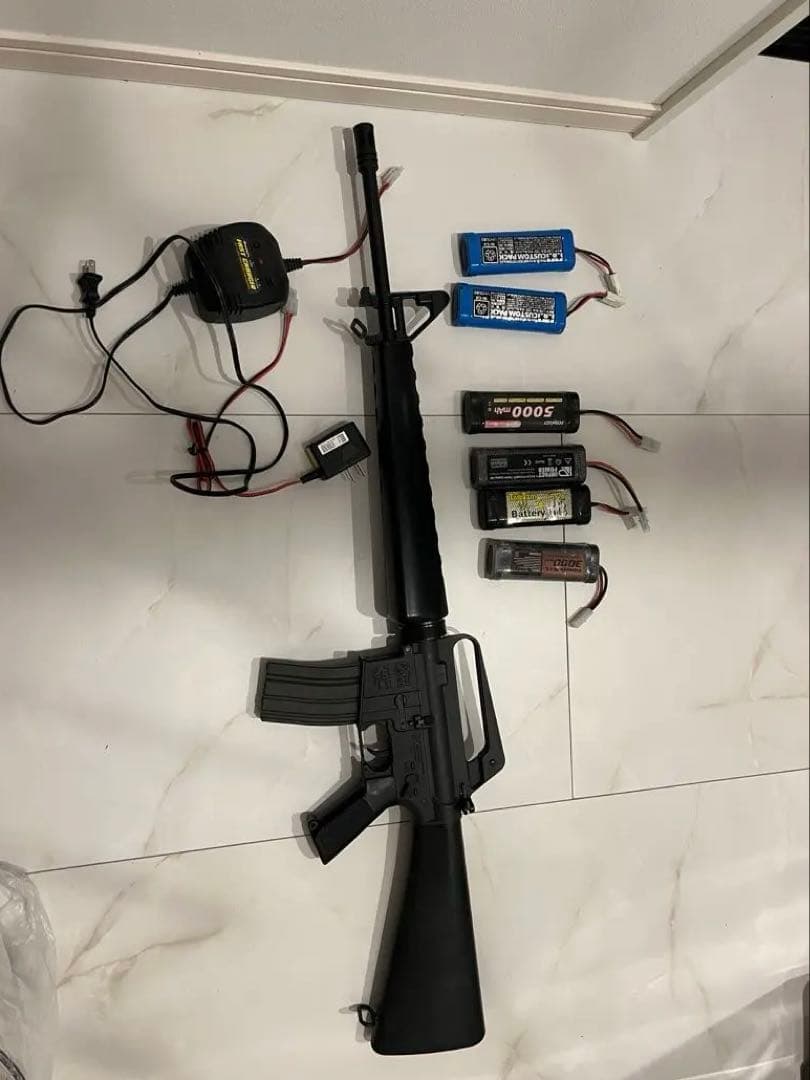 M16A1 電動ガン　バッテリー付き
