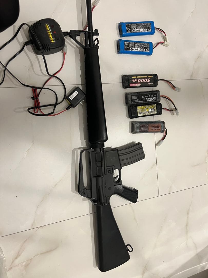 M16A1 電動ガン　バッテリー付き