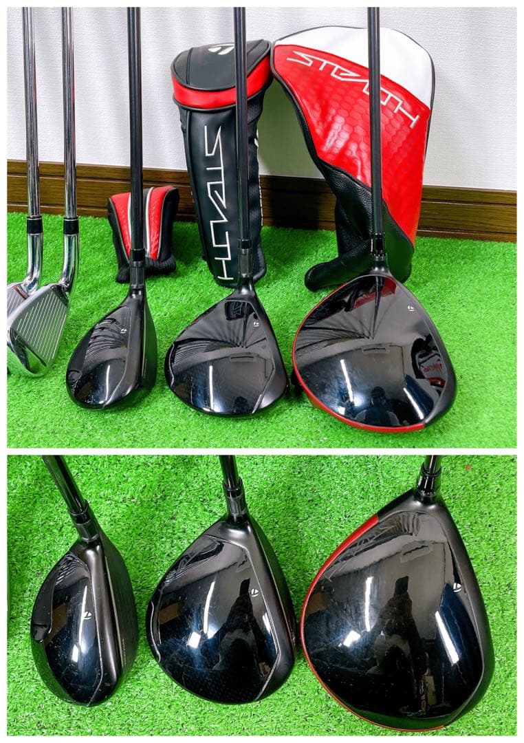 バック無し　テーラーメイド ステルス2 RSi1 12本　メンズ　ゴルフセット