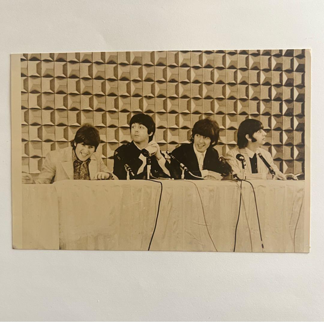 【激レア】1966年 ザ・ビートルズ 日本公演 半券 プロマイド2枚付