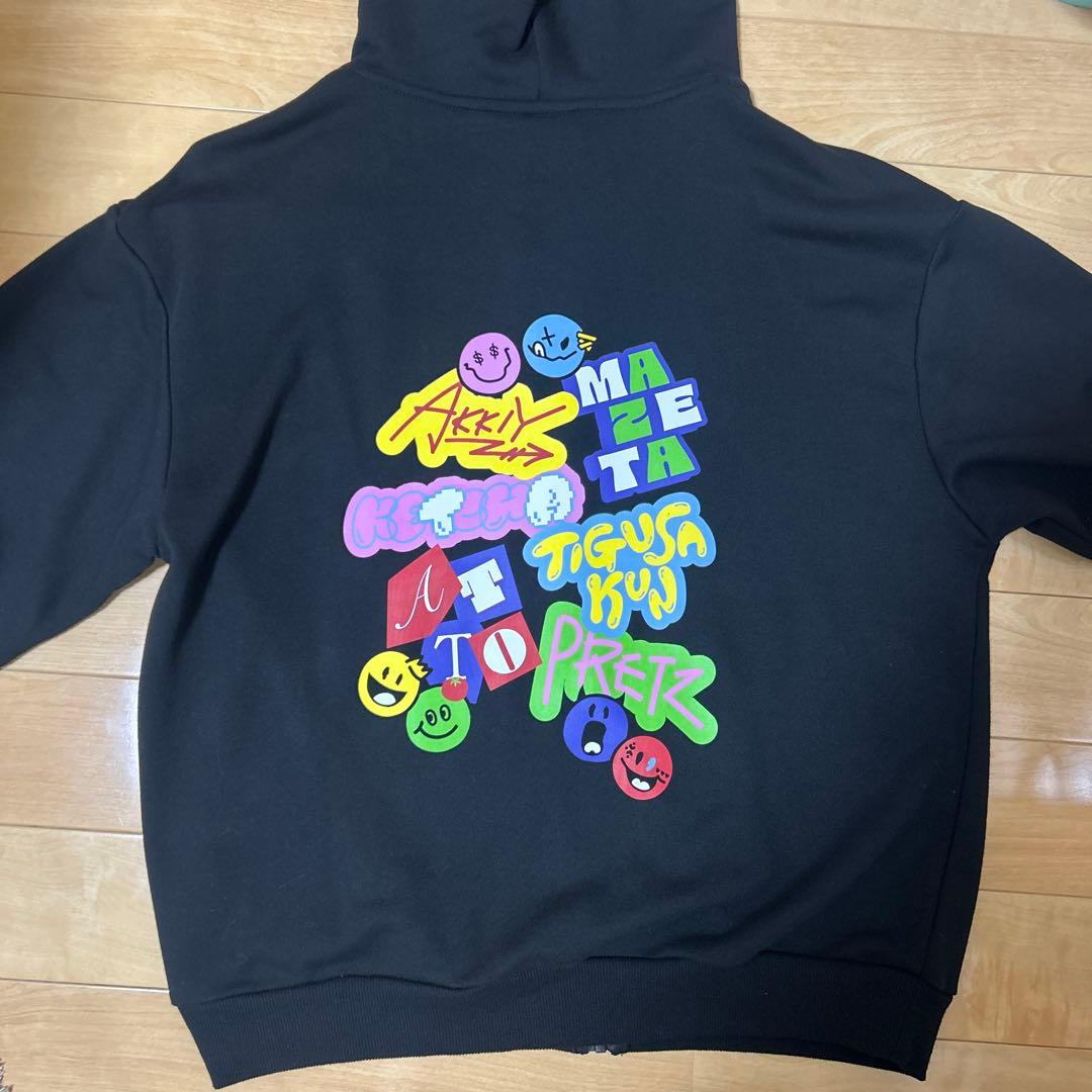 AMPTAK×COLORS アンプタック パーカー