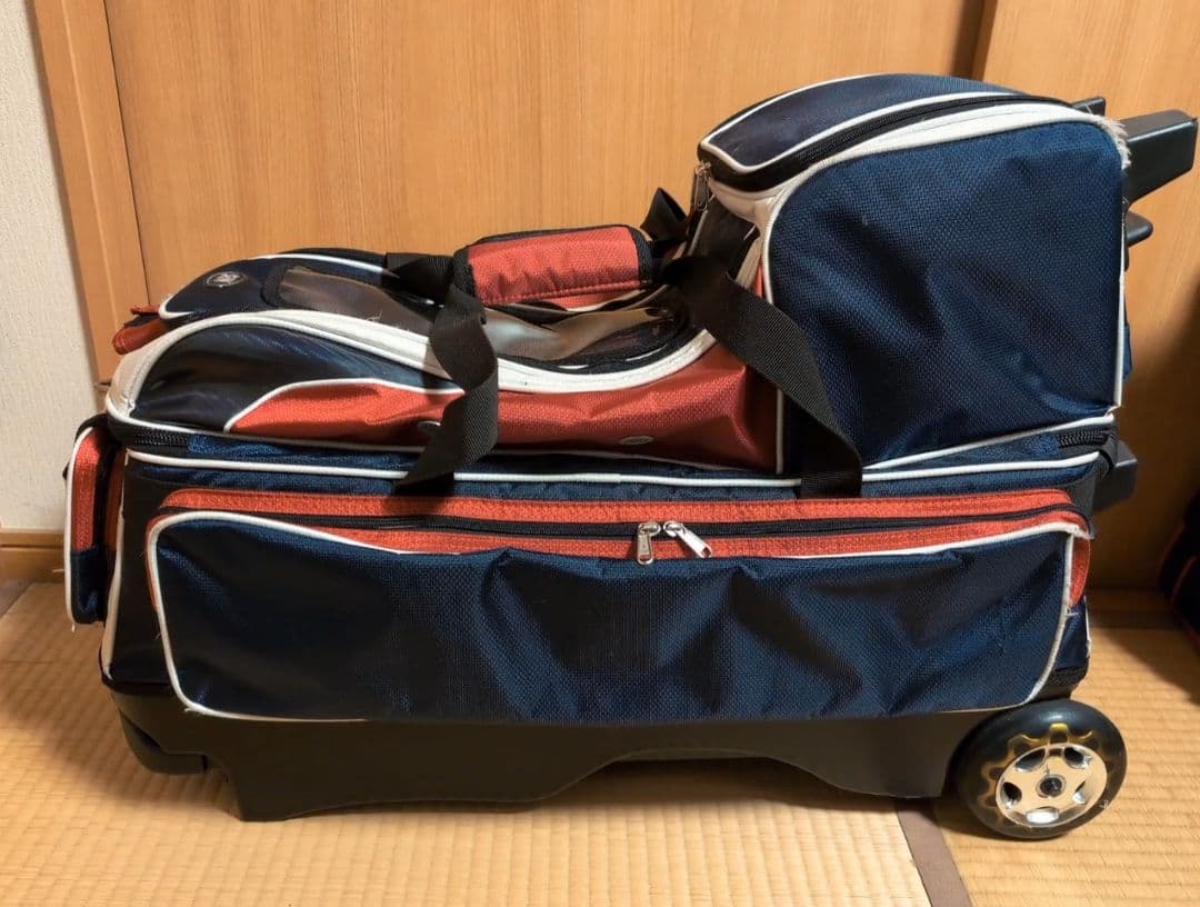 ABS PRO-AM ボウリング用バッグ 4個入り トリコロールカラー