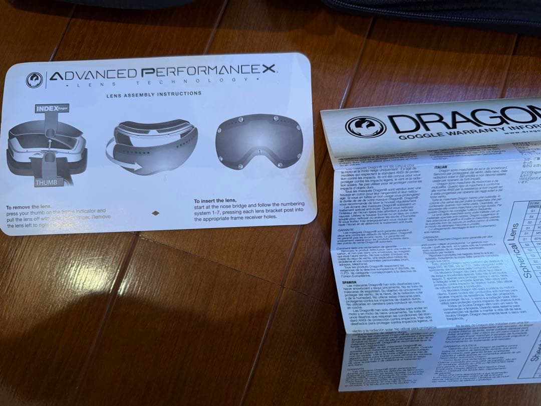 【新品未使用】DRAGON ドラゴン　ゴーグル